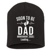 Soon To Be Dad Est 2025 New Dad To Be 2025 Short Acrylic Beanie