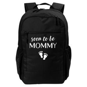 Soon To Be Mommy Mom Funny Pregnancy For Women Daily Commute Backpack