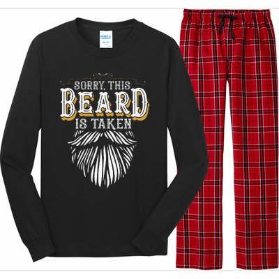 Sorry This Beard Is Taken Country Long Sleeve Pajama Set