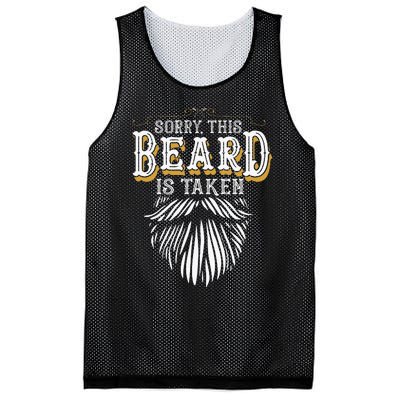 Sorry This Beard Is Taken Country Mesh Reversible Basketball Jersey Tank