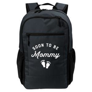 Soon To Be Mommy Funny Pregnancy Announcement Mom Daily Commute Backpack