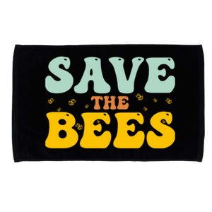 Save The Bees Beekeeper Bee Day 2024 Gift Microfiber Hand Towel