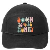 Soon To Be Mommy Gifts Pregnancy Announcement Mom To Be 7-Panel Snapback Hat