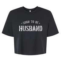 Soon To Be Husband Future Husband Bella+Canvas Jersey Crop Tee