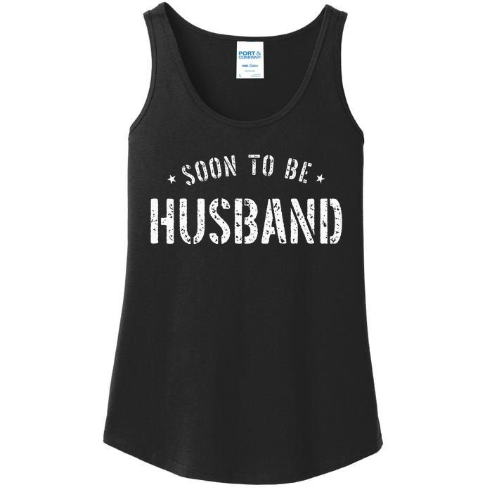 Soon To Be Husband Future Husband Ladies Essential Tank