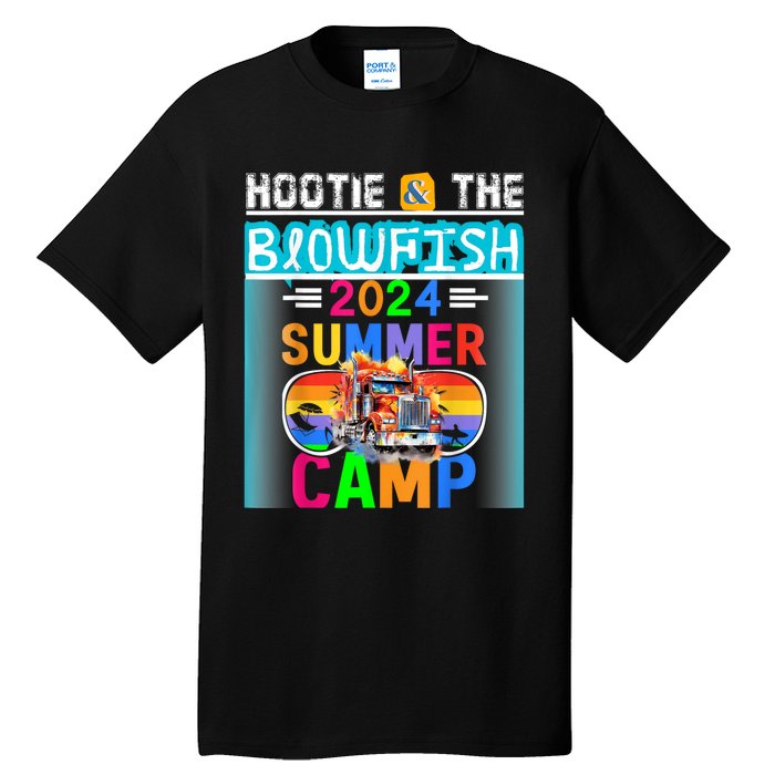 Small & The Blowfish Summer Camp With Trucks Tall T-Shirt