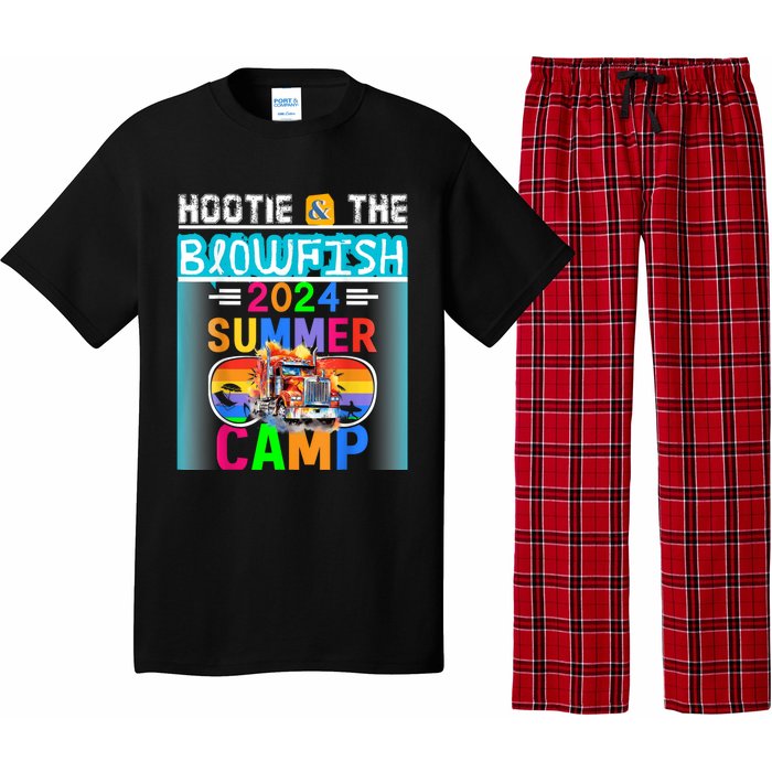 Small & The Blowfish Summer Camp With Trucks Pajama Set