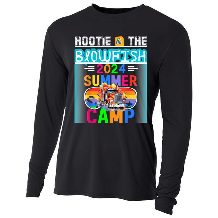 Small & The Blowfish Summer Camp With Trucks Cooling Performance Long Sleeve Crew