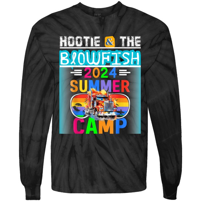 Small & The Blowfish Summer Camp With Trucks Tie-Dye Long Sleeve Shirt