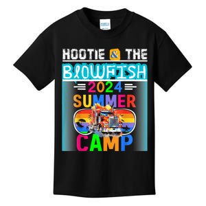 Small & The Blowfish Summer Camp With Trucks Kids T-Shirt