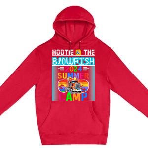 Small & The Blowfish Summer Camp With Trucks Premium Pullover Hoodie