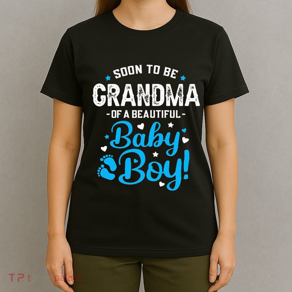 Soon To Be Grandma Of A Baby Promoted to Grandma T-Shirt