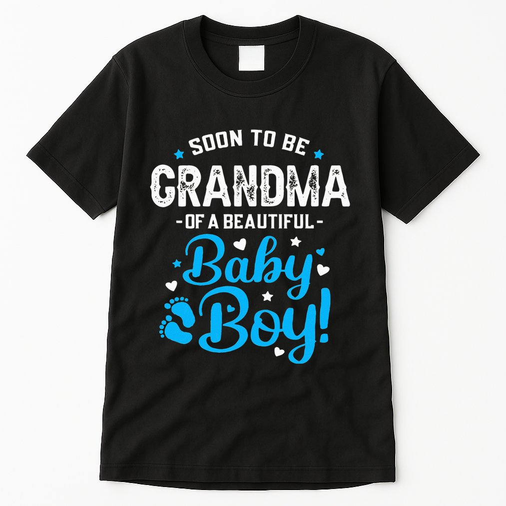 Soon To Be Grandma Of A Baby Promoted to Grandma Tall T-Shirt