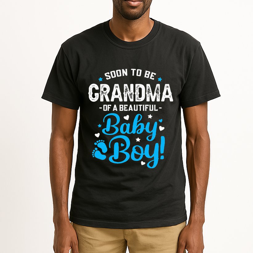Soon To Be Grandma Of A Baby Promoted to Grandma Tall T-Shirt