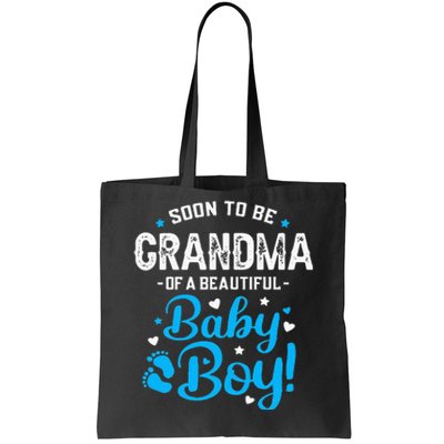 Soon To Be Grandma Of A Baby Promoted to Grandma Tote Bag