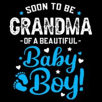 Soon To Be Grandma Of A Baby Promoted to Grandma Cooling Performance Long Sleeve Crew