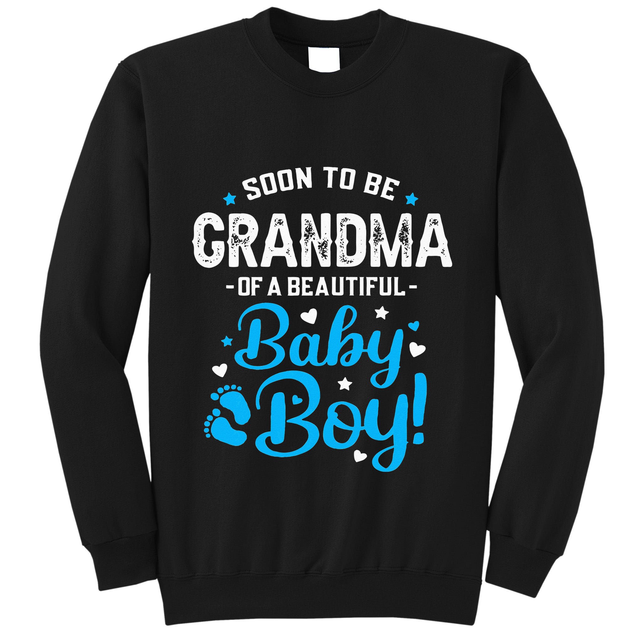 Soon To Be Grandma Of A Baby Promoted to Grandma Tall Sweatshirt
