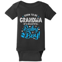 Soon To Be Grandma Of A Baby Promoted to Grandma Baby Bodysuit