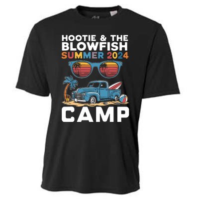 Small The Blowfish Summer 2024 Camping With Trucks Cooling Performance Crew T-Shirt