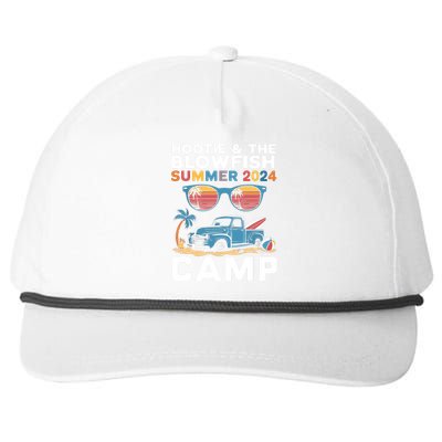 Small The Blowfish Summer 2024 Camping With Trucks Snapback Five-Panel Rope Hat