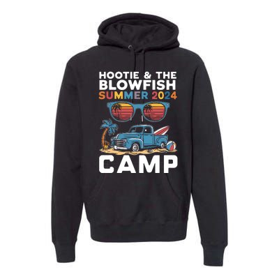 Small The Blowfish Summer 2024 Camping With Trucks Premium Hoodie