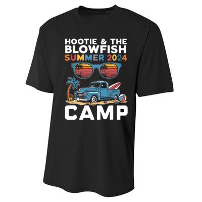 Small The Blowfish Summer 2024 Camping With Trucks Performance Sprint T-Shirt