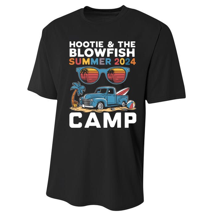 Small The Blowfish Summer 2024 Camping With Trucks Performance Sprint T-Shirt