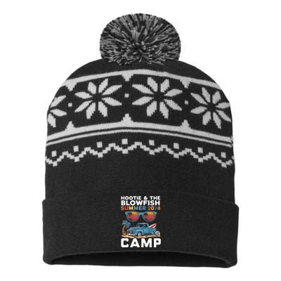 Small The Blowfish Summer 2024 Camping With Trucks USA-Made Snowflake Beanie