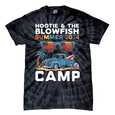 Small The Blowfish Summer 2024 Camping With Trucks Tie-Dye T-Shirt