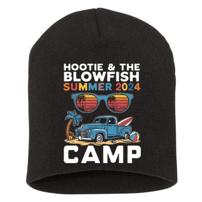 Small The Blowfish Summer 2024 Camping With Trucks Short Acrylic Beanie