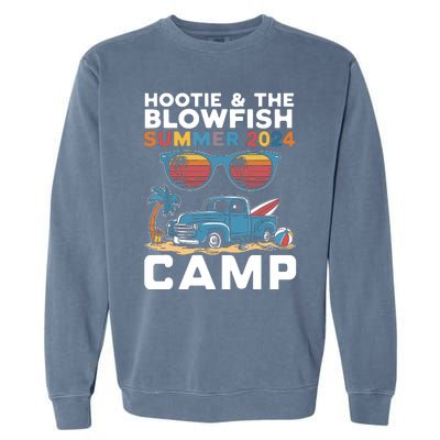 Small The Blowfish Summer 2024 Camping With Trucks Garment-Dyed Sweatshirt