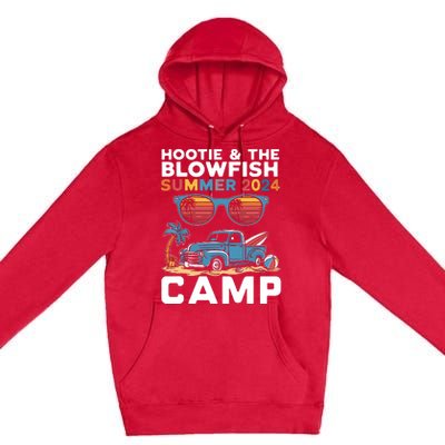 Small The Blowfish Summer 2024 Camping With Trucks Premium Pullover Hoodie