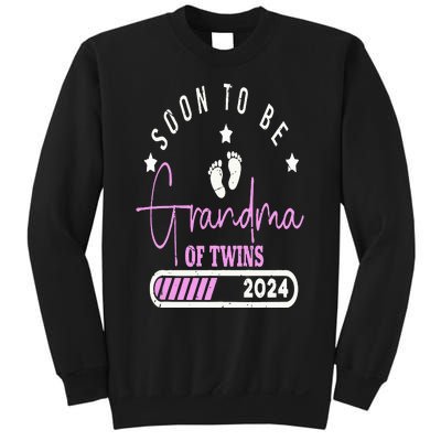 Soon to be Grandma of Twins 2024 For Pregnancy Announcement Sweatshirt