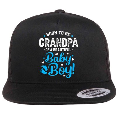 Soon To Be Grandpa Of A Baby Promoted to Grandpa Flatbill Hat