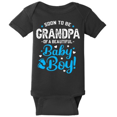 Soon To Be Grandpa Of A Baby Promoted to Grandpa Baby Bodysuit