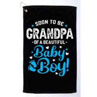 Soon To Be Grandpa Of A Baby Promoted to Grandpa Golf Towel