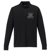 Soon To Be MerryD Engaged Couples Matching Ugly Christmas Performance Long Sleeve Polo