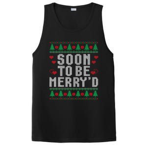 Soon To Be MerryD Engaged Couples Matching Ugly Christmas PosiCharge Competitor Tank