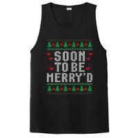 Soon To Be MerryD Engaged Couples Matching Ugly Christmas PosiCharge Competitor Tank