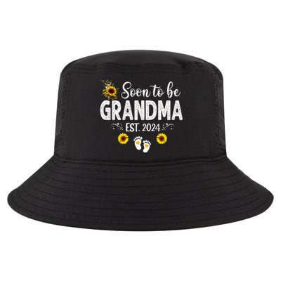 Soon to be Grandma 2024 Mother's Day For New Grandma Cool Comfort Performance Bucket Hat