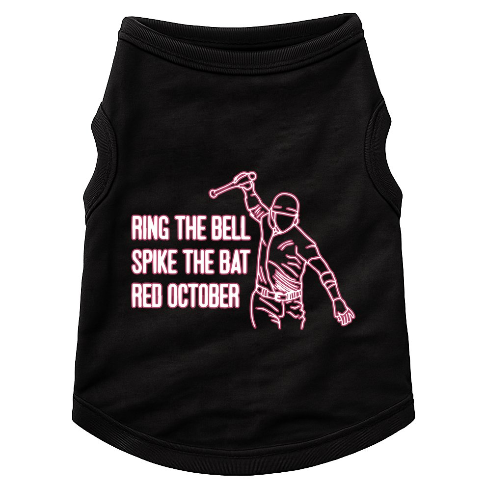 Spike The Bat Red October Doggie Tank