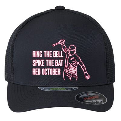 Spike The Bat Red October Flexfit Unipanel Trucker Cap