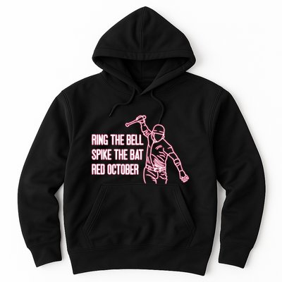 Spike The Bat Red October Hoodie