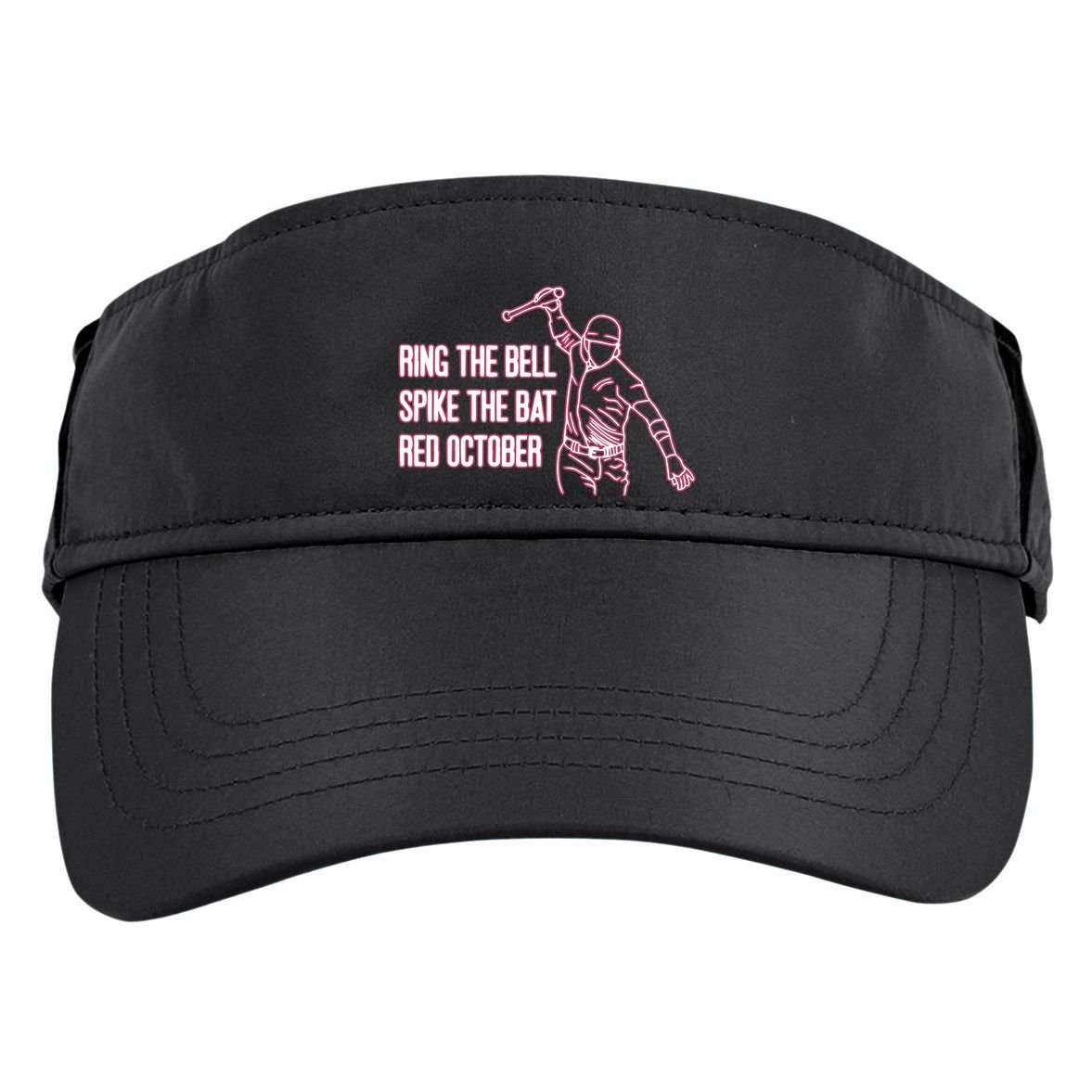 Spike The Bat Red October Adult Drive Performance Visor