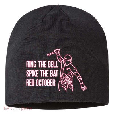 Spike The Bat Red October Sustainable Beanie