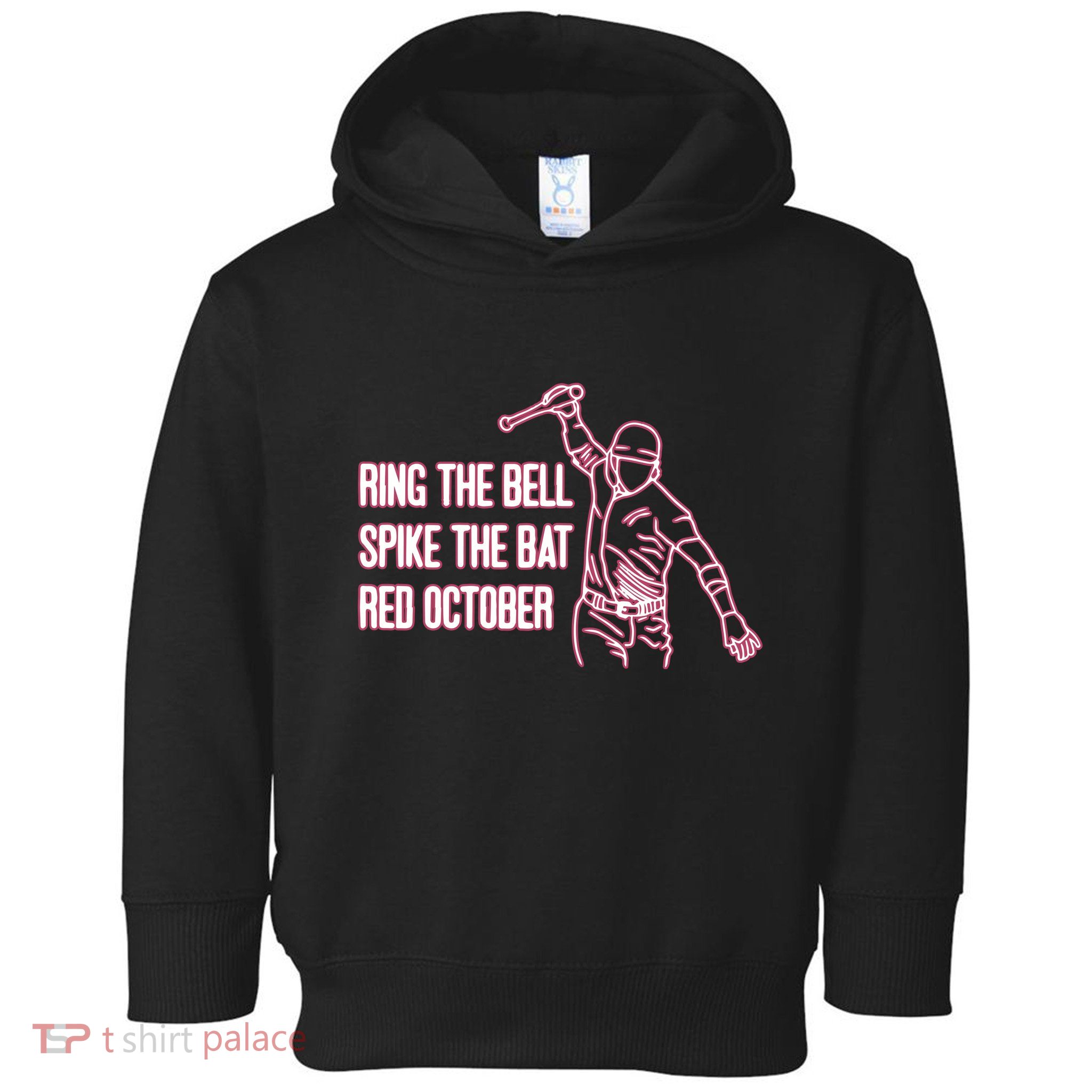 Spike The Bat Red October Toddler Hoodie