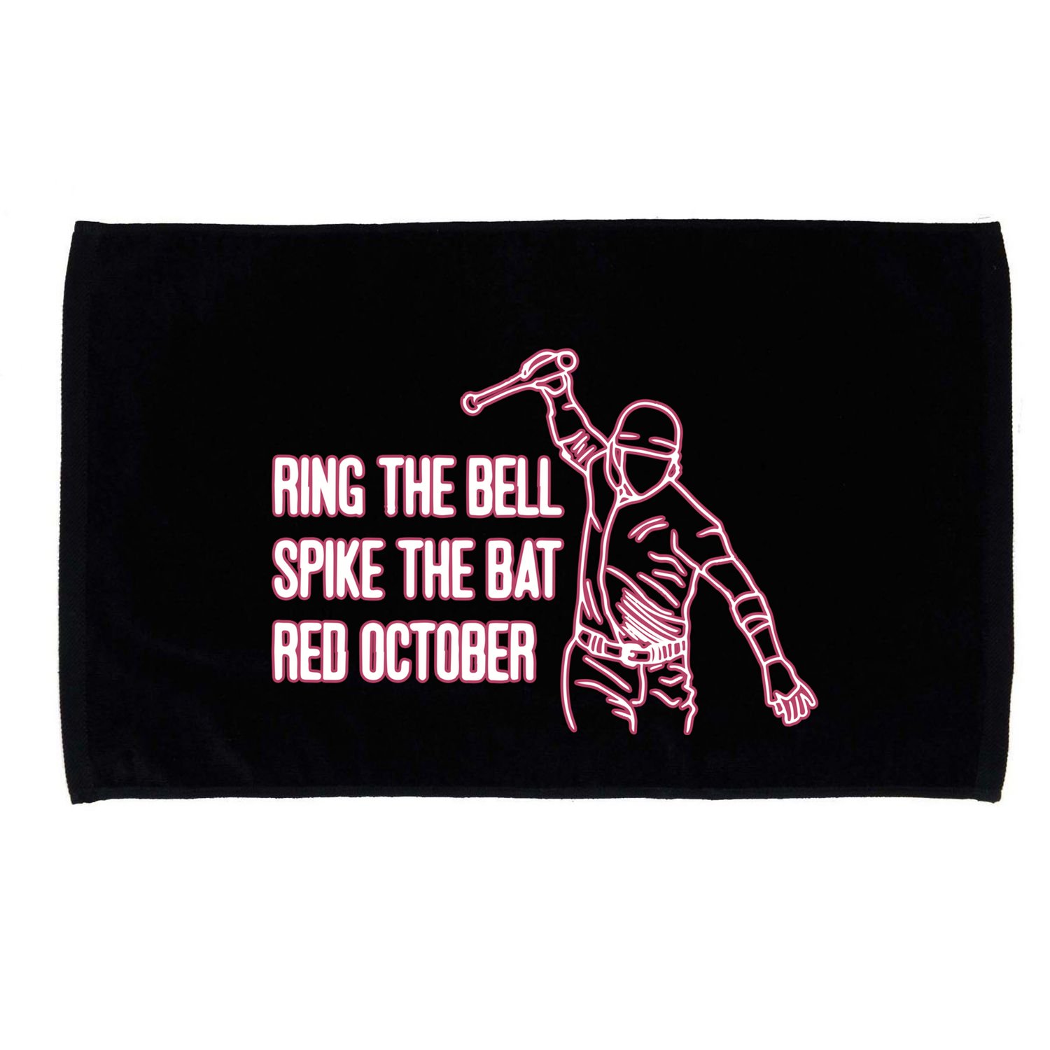 Spike The Bat Red October Microfiber Hand Towel