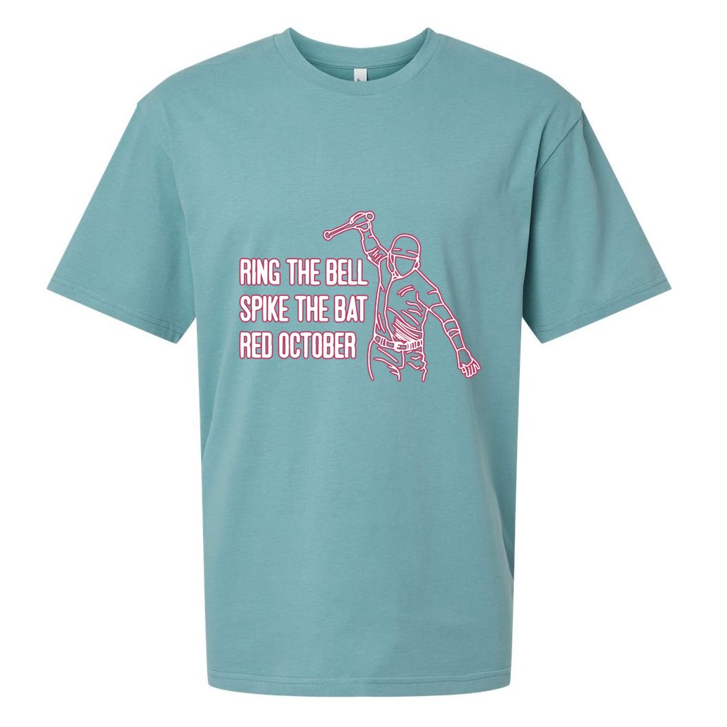 Spike The Bat Red October Sueded Cloud Jersey T-Shirt