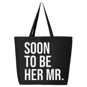 Soon To Be Her Mr Future Husband Gifts From Bride 25L Jumbo Tote