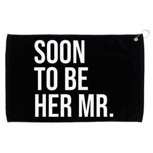 Soon To Be Her Mr Future Husband Gifts From Bride Grommeted Golf Towel